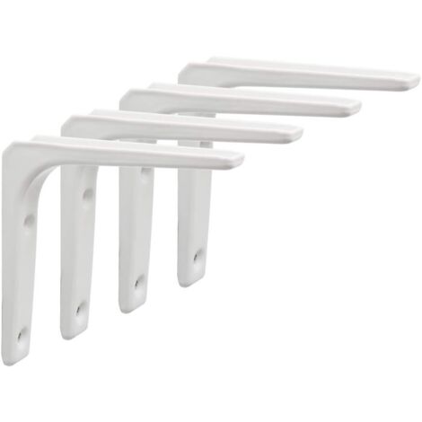 Support mural, 4 supports métalliques 100 mm x mm, mur renforcé. - AquaForge