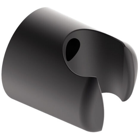 Support mural ABS fixe pour douchette noir mat - BOSSINI C03000073