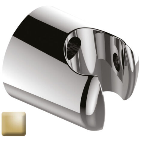 Support mural ABS fixe pour douchette or - BOSSINI C03000021