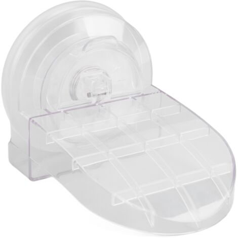 Support mural ABS pour le rasage sécurisé des jambes sous la douche - Repose-pied antidérapant transparent pour l'équilibre