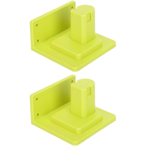 Support mural ABS pour outils Ryobi One+ - Lot de 2 supports de rangement mural