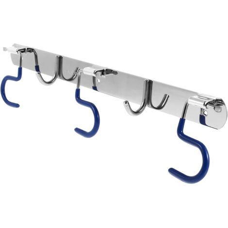 Support Mural Balai Acier Inoxydable S - type Porte Balai Multifonction