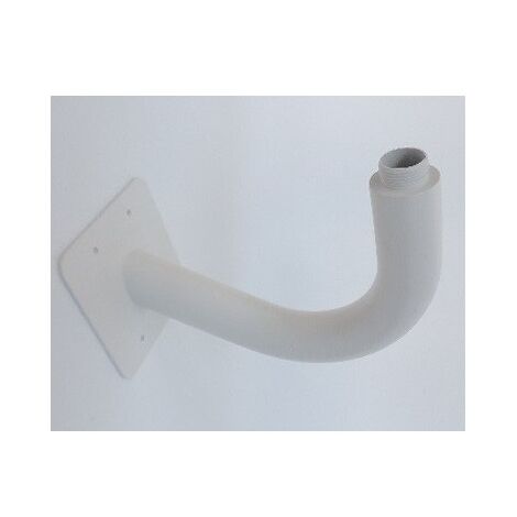 Support mural blanc fixe déport 200mm pour camera IP AUTODOME BOSCH SECURITY NEZ-A4-WW