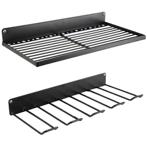 Support mural de rangement pour outils électriques manuels, support suspendu flottant pour outils ---