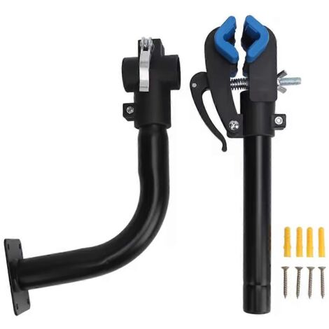Support mural de réparation de vélo avec pince réglable pour la maison