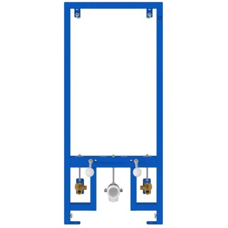 Support mural de salle de bain Bleu 50 x 17.5 x 136 cm Acier CFW58762