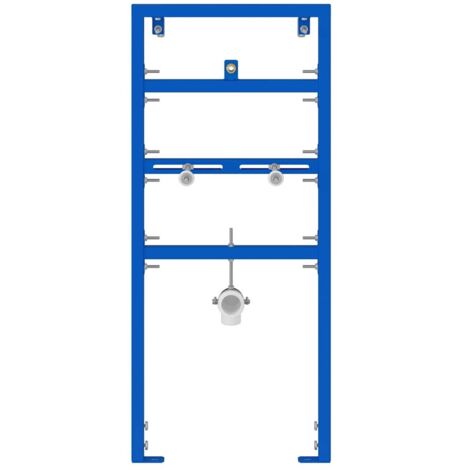 Support mural de salle de bain Bleu 50 x 17.5 x 136 cm Acier CFW97317