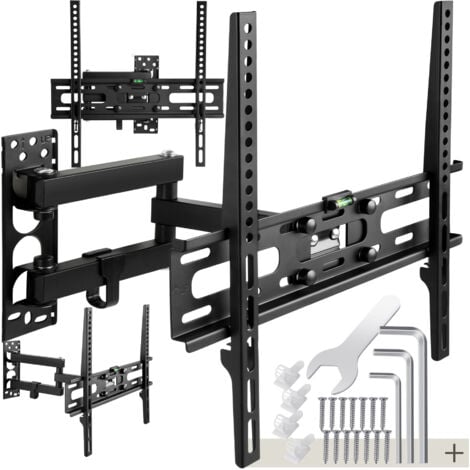 Support mural de télévision Pour 26 - 75 pouces (66 - 191 cm) pivotant et inclinable