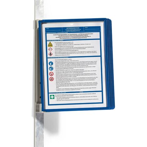 Support mural Durable 5 plaques pochettes - 591407