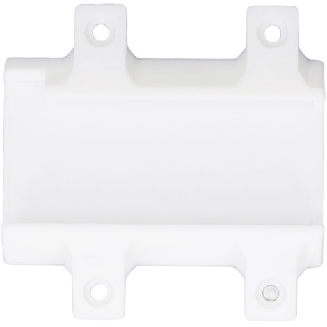 [Support mural Ethernet] Support mural Ethernet blanc ABS, montage sécurisé pour une organisation optimisée des cables