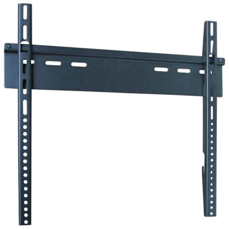 Support mural fixe pour écran plat de taille moyenne - VESA max 400x400 coloris noir écran 20'' à 37'' 40kg max - KOROS DISTRIBUTION