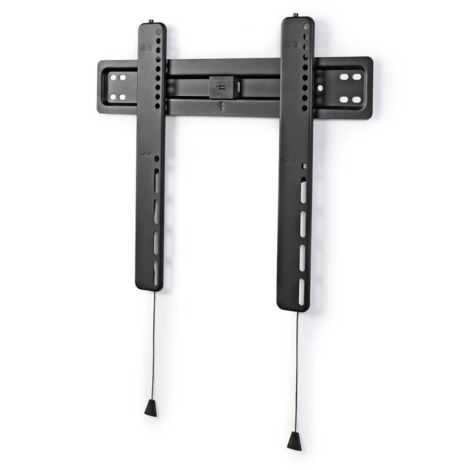 Support mural fixe pour tv 32 55 - poids maximal de lecran supporte 35 kg distance minimale au mur 18 mm acier noir 387612