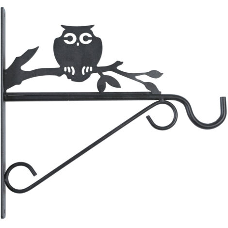 Support mural Hiboux pour nourriture oiseaux - zolux