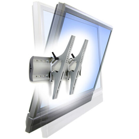 Support mural inclinable - Ergotron - TM - Aluminium - Acier - Argent - 32 pouces et plus