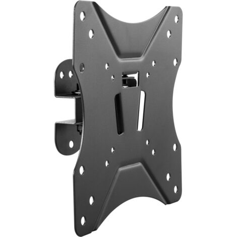 Support mural noir, poids max. 25 kg, 23"-42" Cabletech
