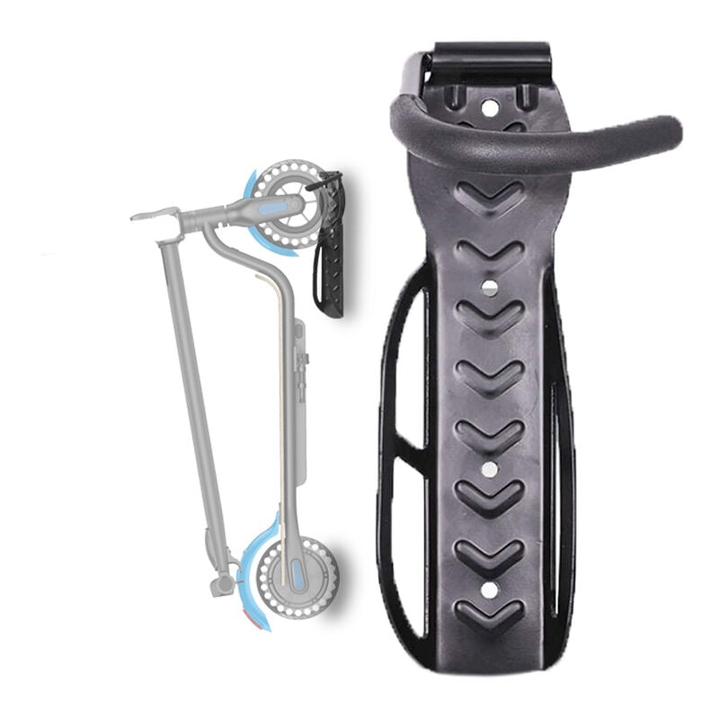 Beeper - Support mural plaque avec crochet pivotant Trottinette, vélo, 2 roues Lots - Lot de 1