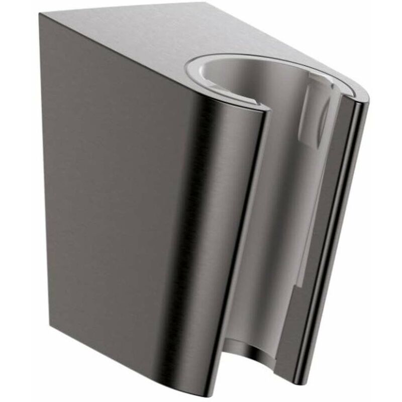 Hansgrohe - Supports - Support de douche Porter s, chrome noir brossé 28331340