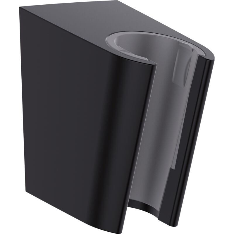 Hansgrohe - Porter s Support de douchette mural, Noir mat (28331670)