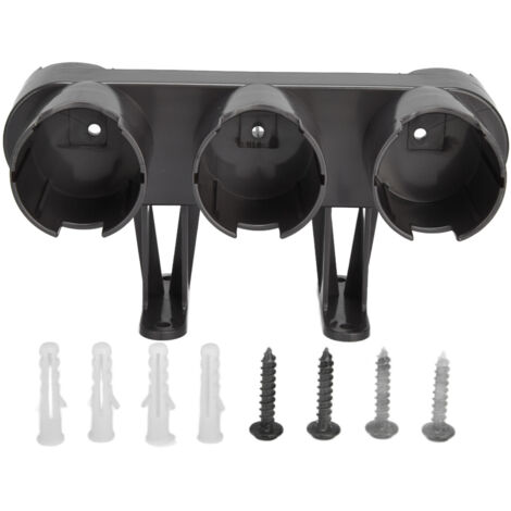 Support mural pour aspirateur avec 5 trous - Support de rangement et station d'accueil pour maison