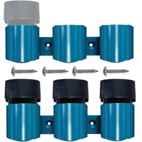 Support mural pour batteries 12 V (10,8 V) – Lot de 2 supports universels compatible Makita, Bosch, Milwaukee