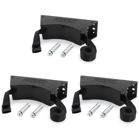 Support mural pour bouteille de propane avec vis (lot de 3)
