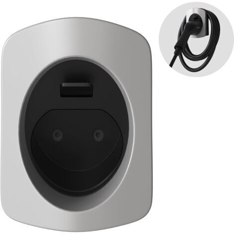 Support mural pour câbles de charge EV – Résistant aux intempéries – Installation facile – Pour chargeurs 220V AC