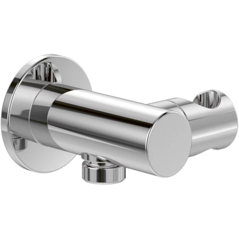 Villeroy&boch - Support mural pour douchette avec raccordement villeroy et boch Universal rond Chrome
