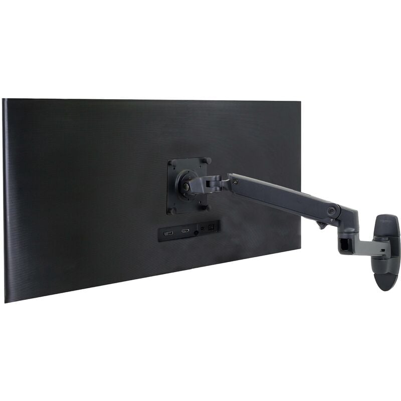 Lx Arm Wall Mount simple Support mural pour écran 38,1 cm (15') - 86,4 cm (34') noir réglable en hauteur, inclinable, mobile, rotatif S637552