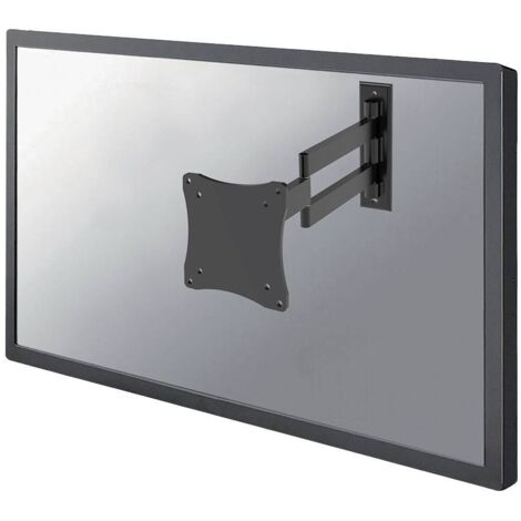 Support mural pour écran Neomounts FPMA-W830BLACK 25,4 cm (10) - 68,6 cm (27) inclinable, mobile, extensible noir