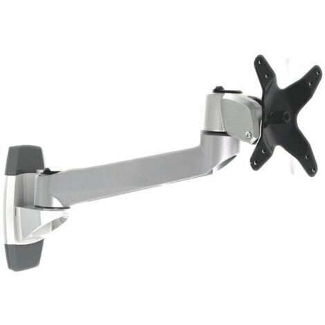 Support mural pour écran SpeaKa Professional SP-1624848 25,4 cm (10") - 76,2 cm (30") inclinable, mobile, rotatif argent-noir W78595