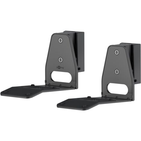 Support Mural pour Haut-Parleurs Modern Era 3 Flex, noir, 2 pièces, compatibles avec le Sonos Era 300, support de haut-parleur sûr et discret.