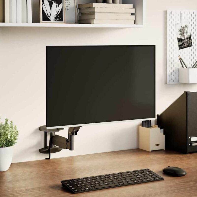 Vidaxl - Support mural pour moniteur 27 pouces max ressort à gaz 10 kg