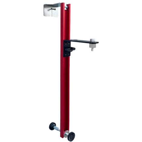 Support mural pour niveau laser, support de niveau réglable, compatible avec tous les niveaux du marché, réglable en hauteur, peut être utilisé pour un montage sur les joints de carrelage 500 mm.