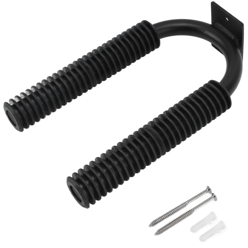 Support mural pour pagaie de kayak - Charge de 20 kg - Installation facile - Support mural pour planche à pagaie avec vis pour garage