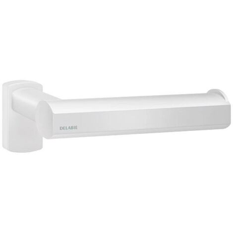 Support mural pour papier toilette Delabie Be-Line, finition mate blanche