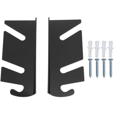 Support mural pour skateboard support de rangement pour skateboard support de charge solide avec crochets Label
