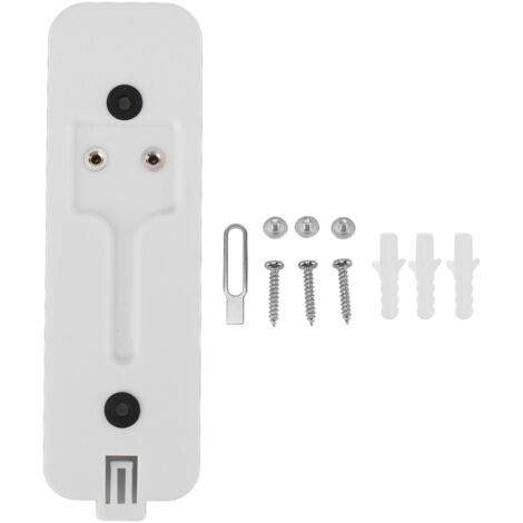 Support mural pour sonnette vidéo Blink - Plaque de montage en plastique blanc accessoire de fixation