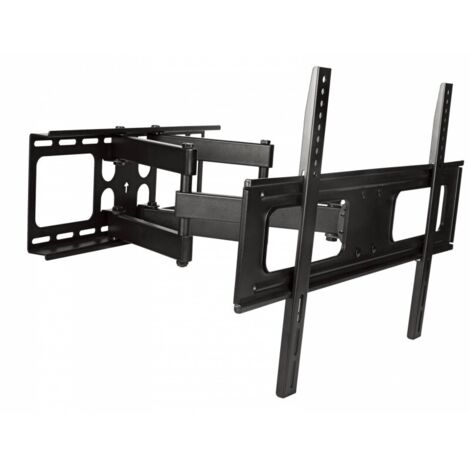 Support mural pour téléviseur Cabletech, compatible avec les téléviseurs de 37 à 80 pouces, durable et réglable.