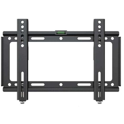 Support mural pour téléviseur compatible avec la plupart des téléviseurs LED, LCD et plasma de 10 à 42 pouces, capacité de charge de 77 lb