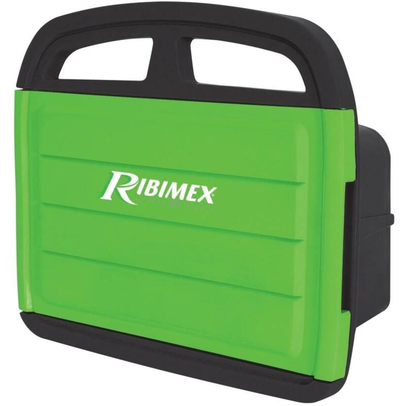 Support de tuyau de jardin avec compartiment de rangement Ribimex 32 x 34,5 x 15 cm