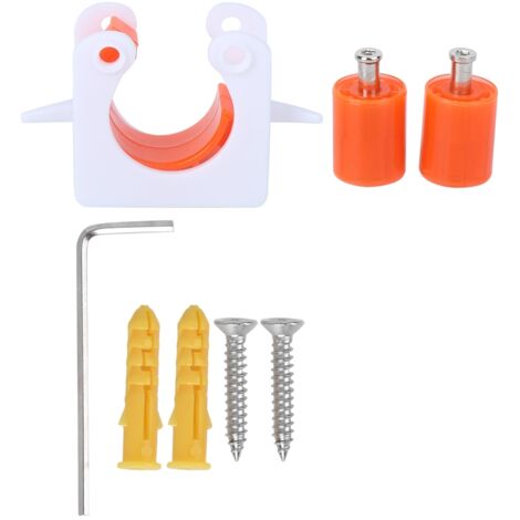 Support mural pour vélo de route, porte-vélo fixé au mur, rangement intérieur pour bicyclette, accessoire vélo en orange