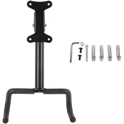 Support mural pour vélo, porte-vélo mural horizontal, rack de rangement pour garage ou intérieur, accroche vélo de montagne, étagère murale.
