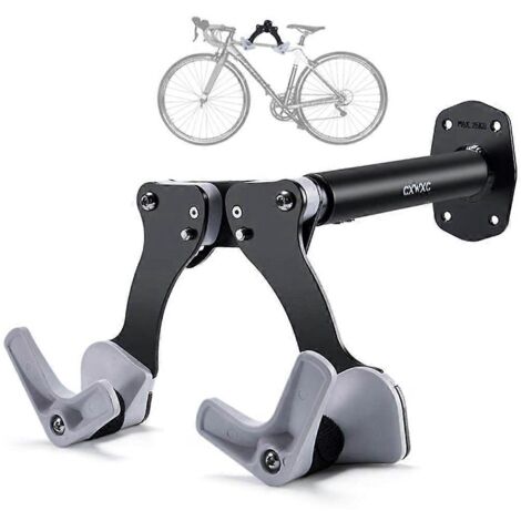 Support mural pour vélo, réglable, horizontal, crochet de suspension pour vélo, rangement intérieur