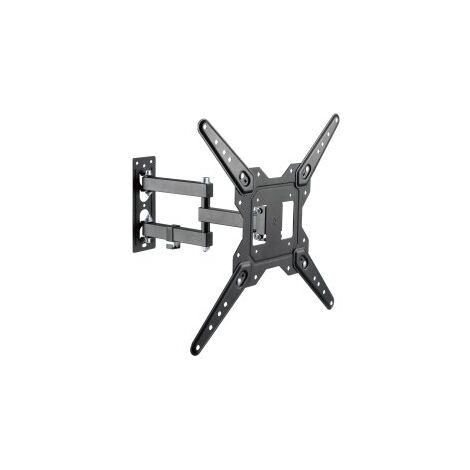 Support mural réglable equip for screen of 23"-55" double arm tilt/swivel max.30kg