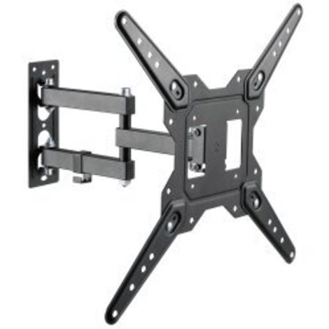 Support mural réglable equip for screen of 23"-55" double arm tilt/swivel max.30kg