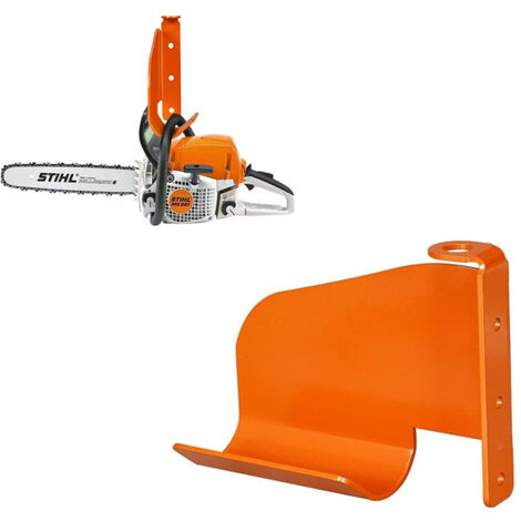 Support mural robuste en acier inoxydable pour tronçonneuse, support de fixation mural pour scie, support de rangement pour outils de garage