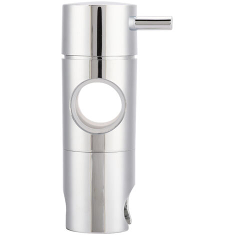 Support mural rond pour pomme de douche, coulissant pour barre de relevage, accessoire salle de bain DCR-1067CP-24