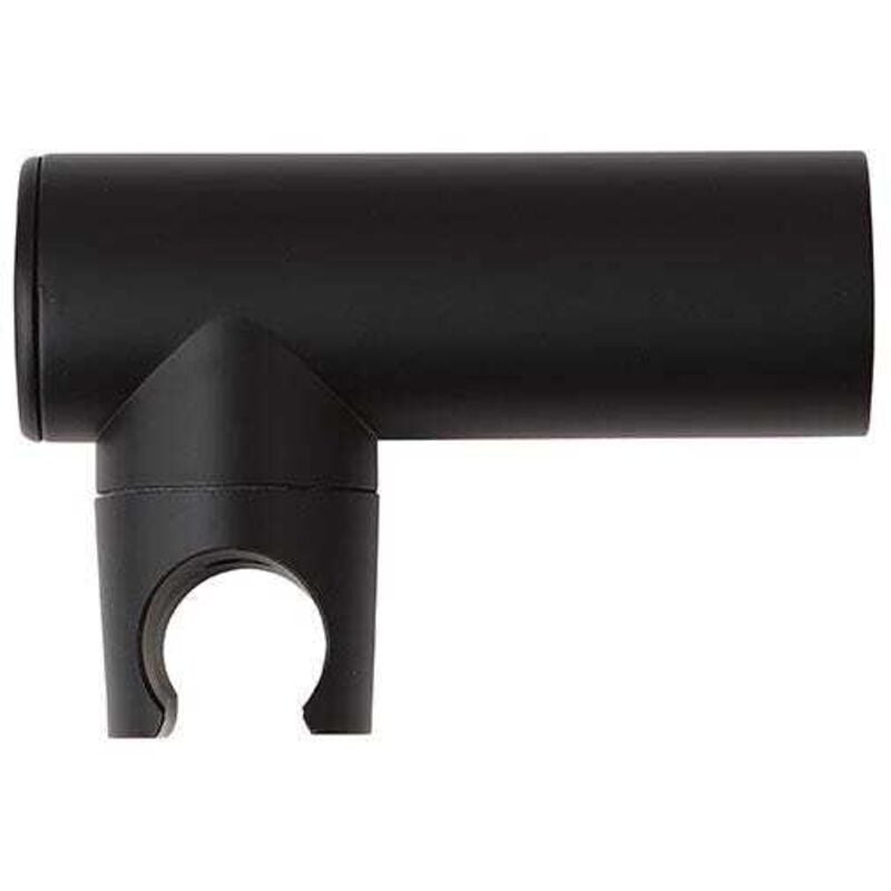 Kiamami Valentina - Support Mural Rond Pour Pommeau De Douche Avec Finition En Noir Mat