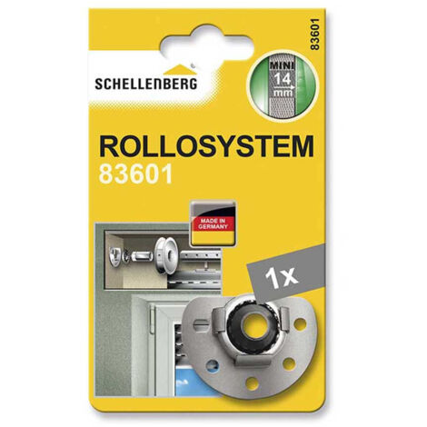 Support Mural Schellenberg Mini Axe Fixation Robuste Pour Axe Octogonal Mini - Schellenberg