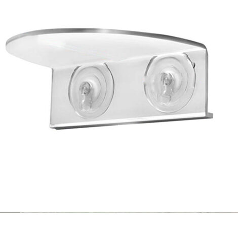 Support mural transparent en acrylique pour pots de fleurs, idéal pour les fenêtres, les miroirs et les surfaces lisses – Décoration de jardin d'intérieur peu encombrante